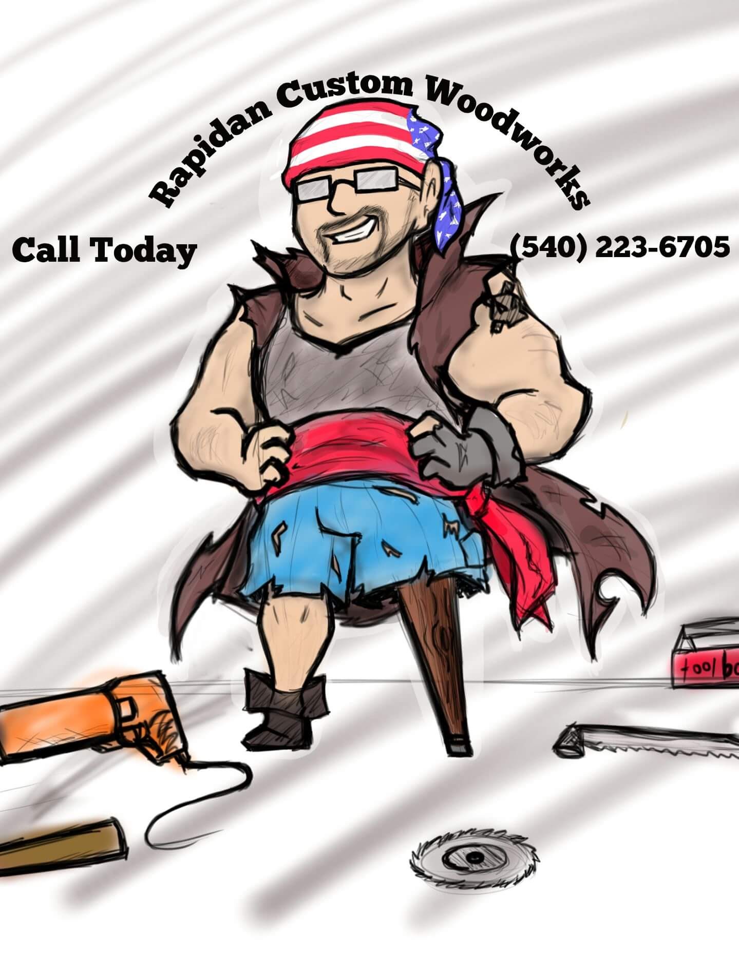 Logo for Rapidan Custom Woodworks