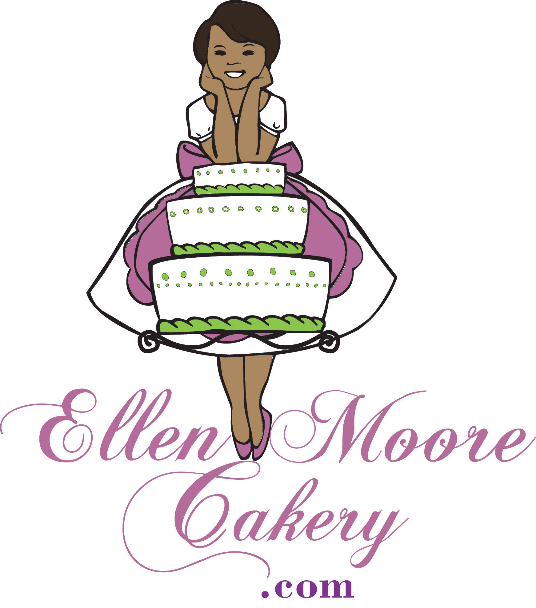 Ellen Moore Cakery logo