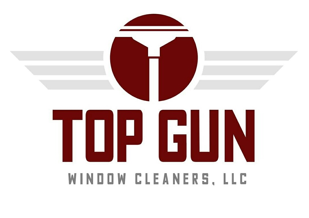 Top gun window cleaners logo