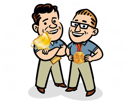 Logo for The Brothers that just do Gutters