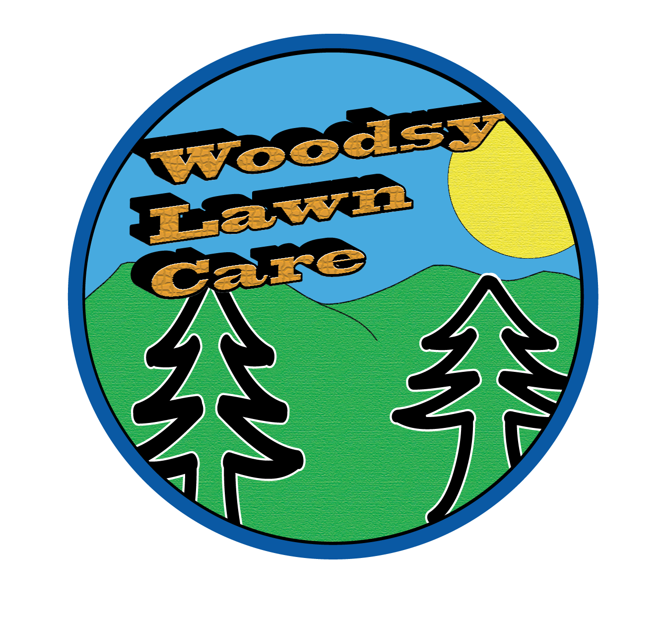 Logo for Woodsy Lawn Care