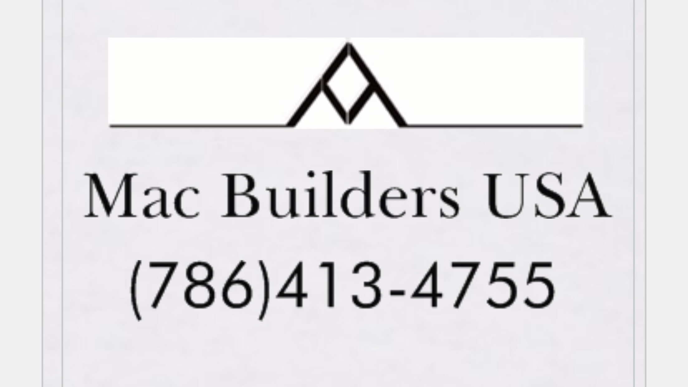 Mac Builders USA logo