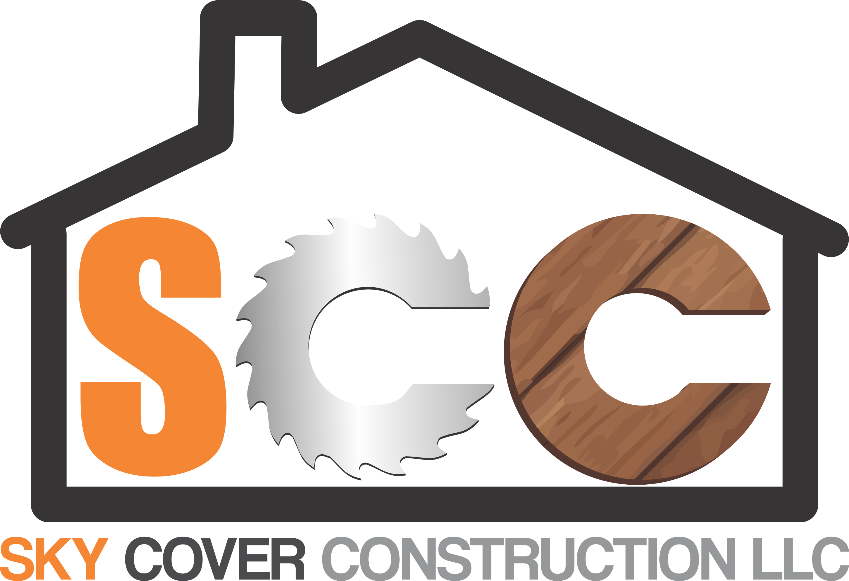 Logo for Sky Cover Construction LLC