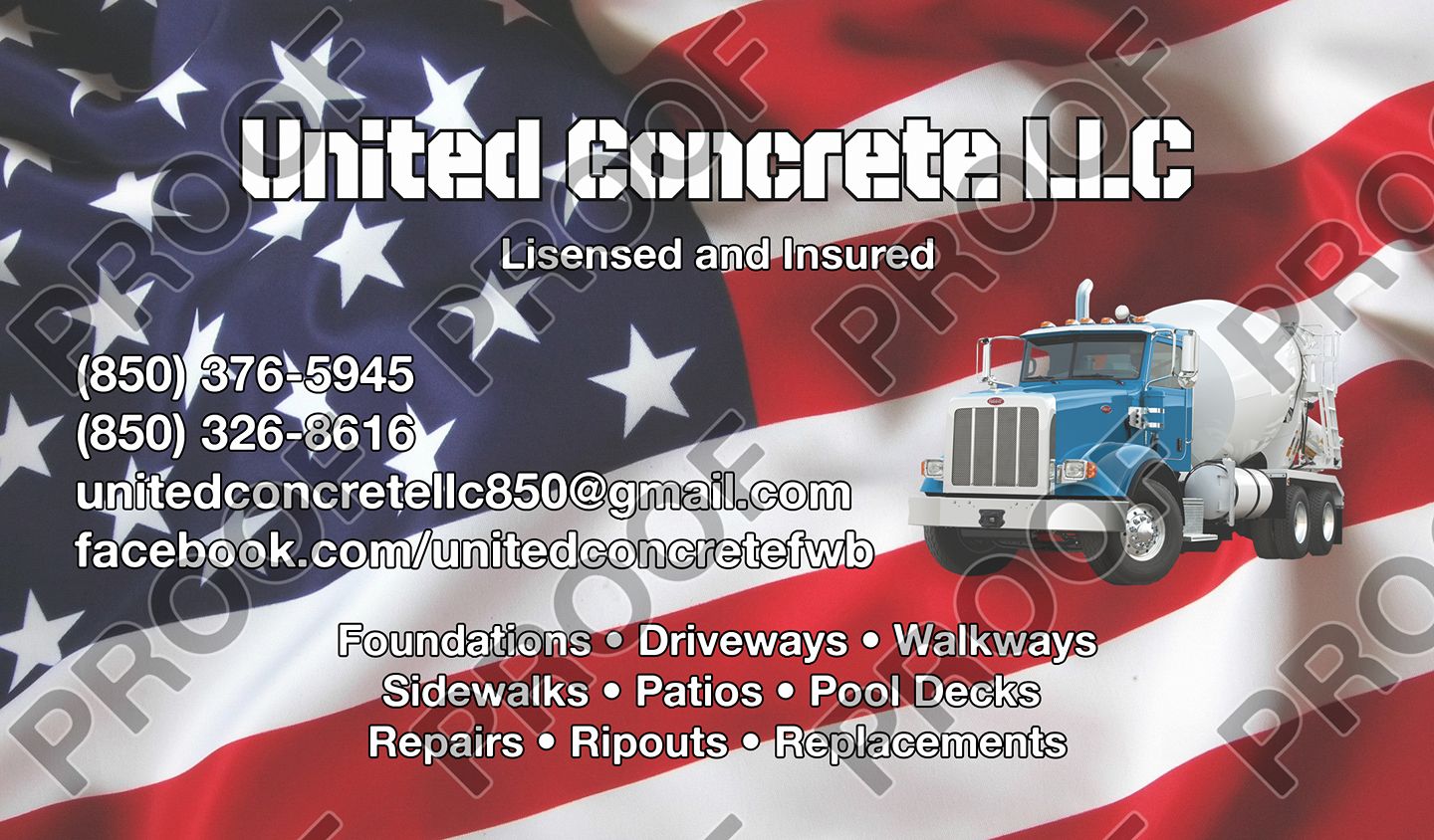 Logo for United Concrete, LLC