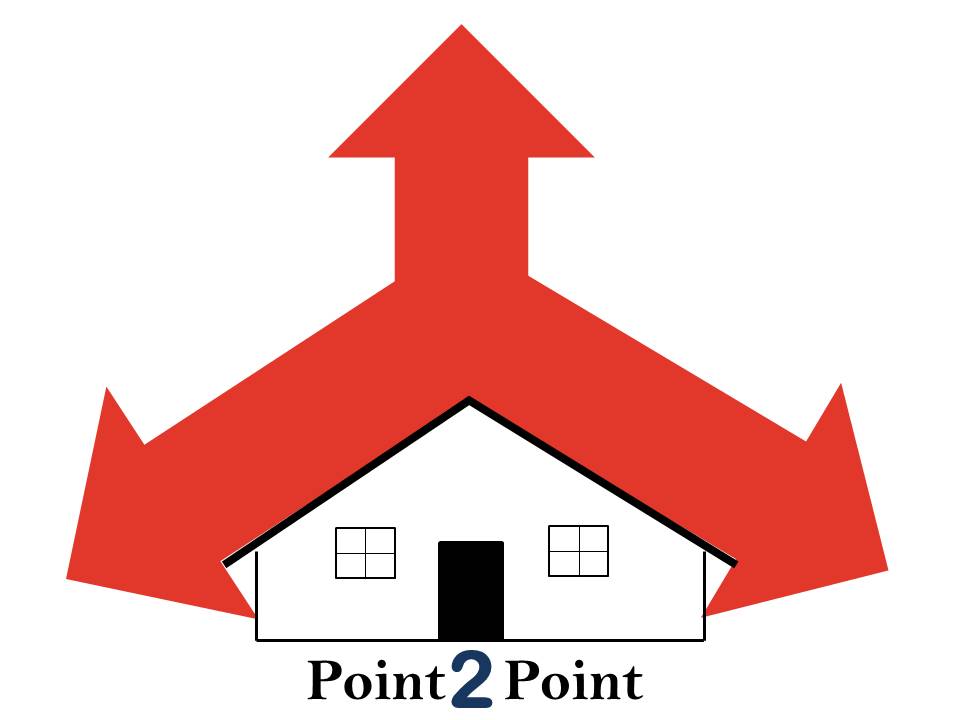 Point2Point General Contracting & Roofing logo