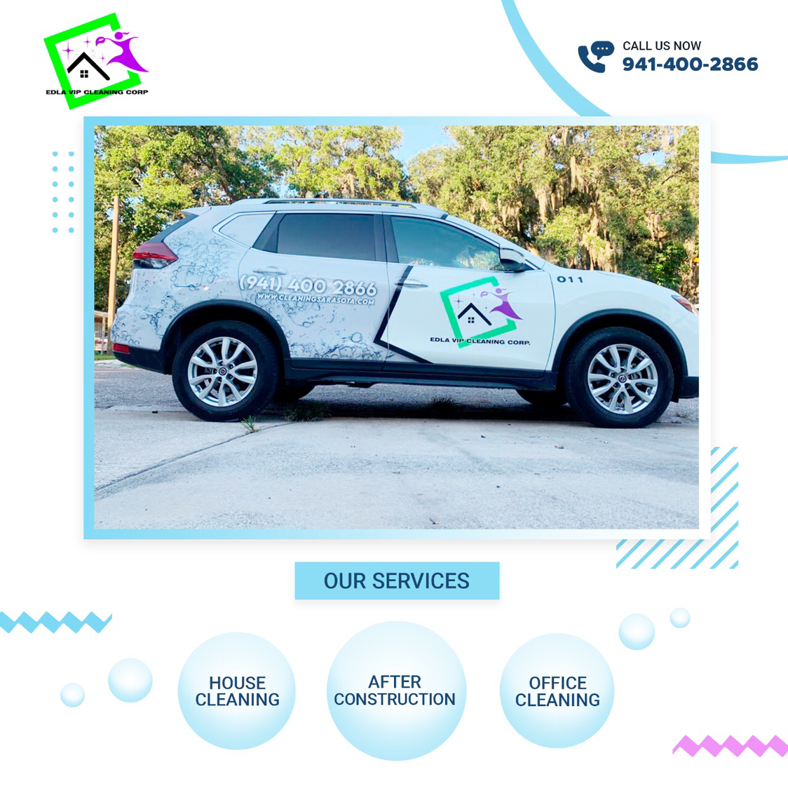 Edla VIP Cleaning logo