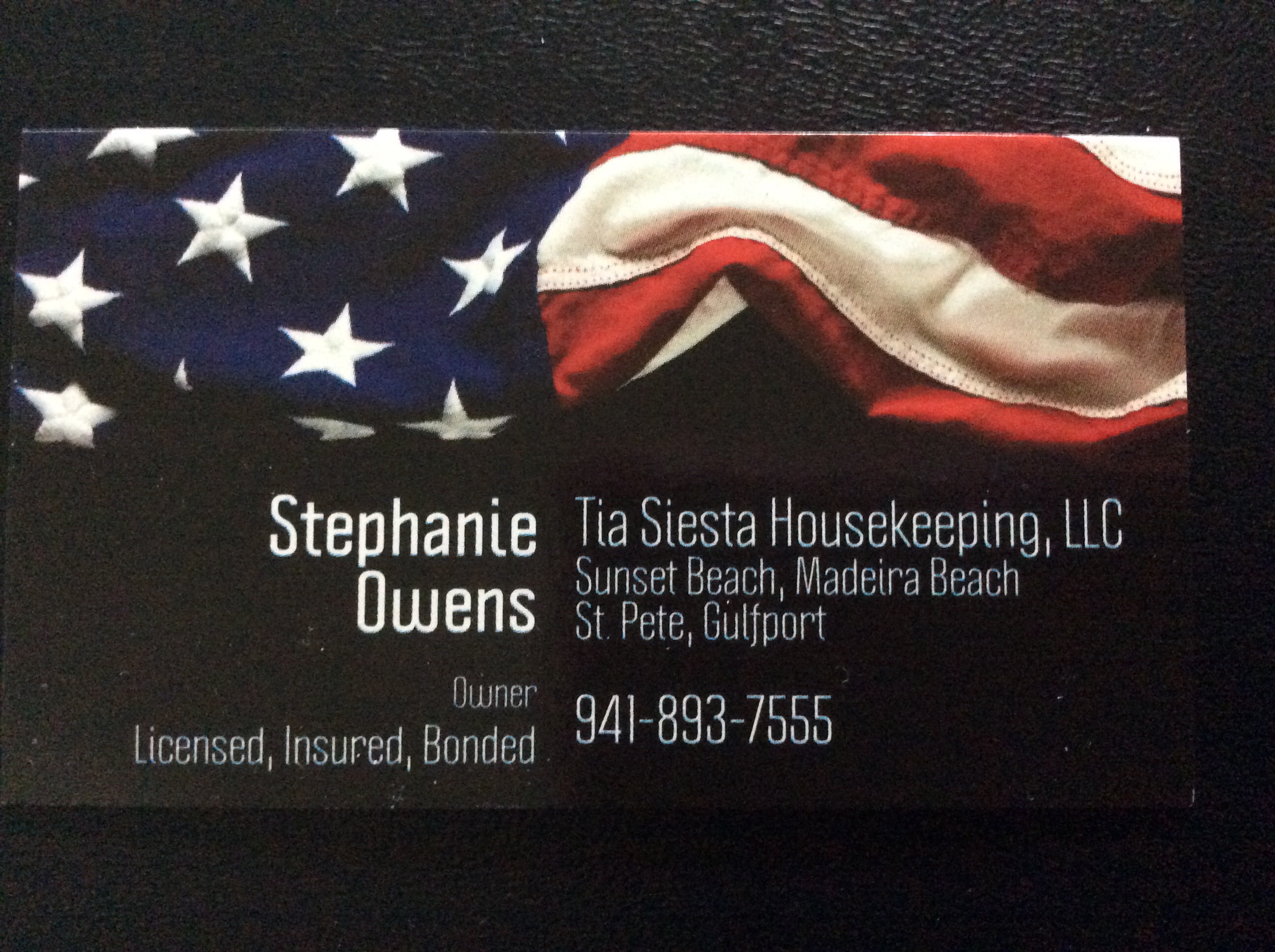 Logo for Tia Siesta Housekeeping LLC