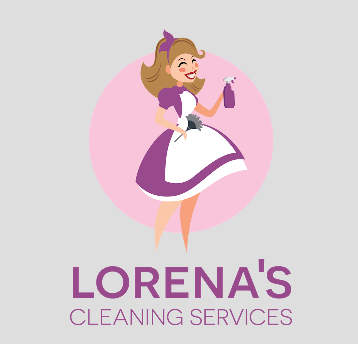 Logo for Lorena's Cleaning Services