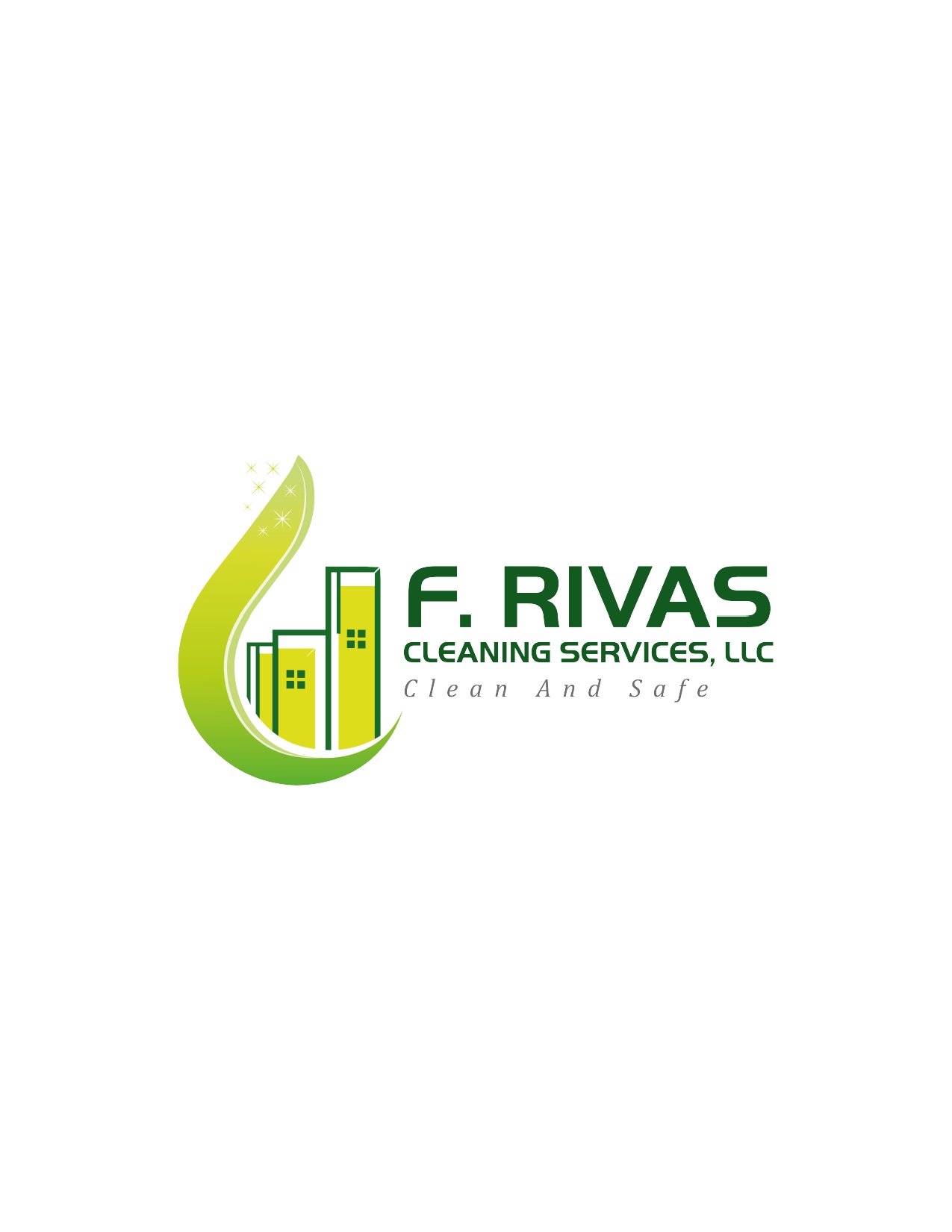 F. Rivas Cleaning Services. logo