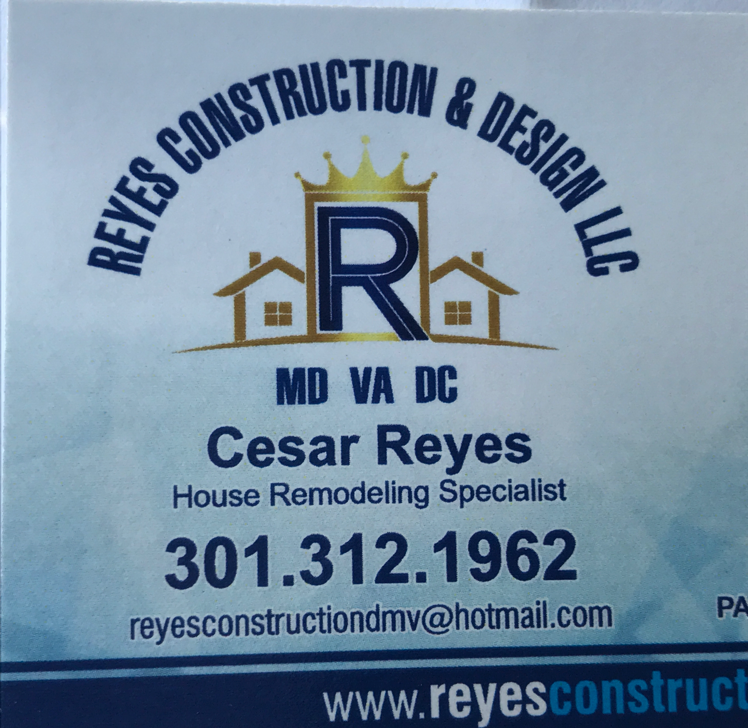 Reyes Construction & Design LLC logo