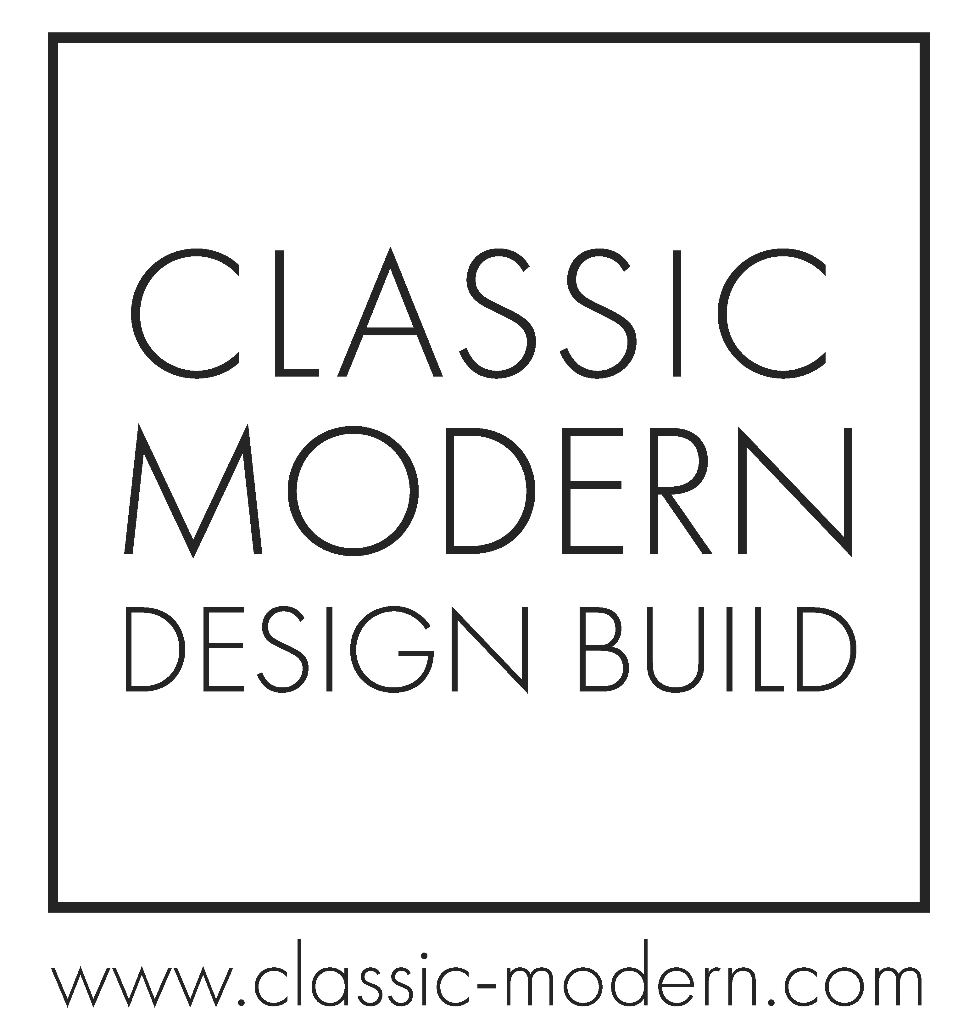 Logo for Classic Modern Design Build