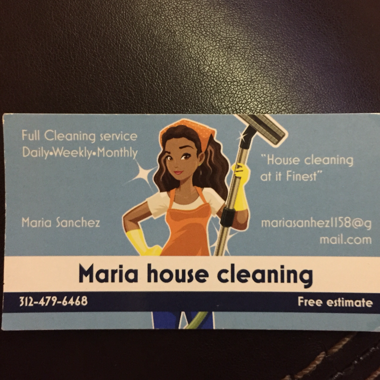 Logo for Maria's Housecleaning