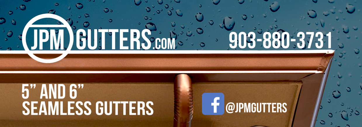 JPM Seamless Gutters logo