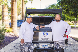 M & B Painting, LLP logo