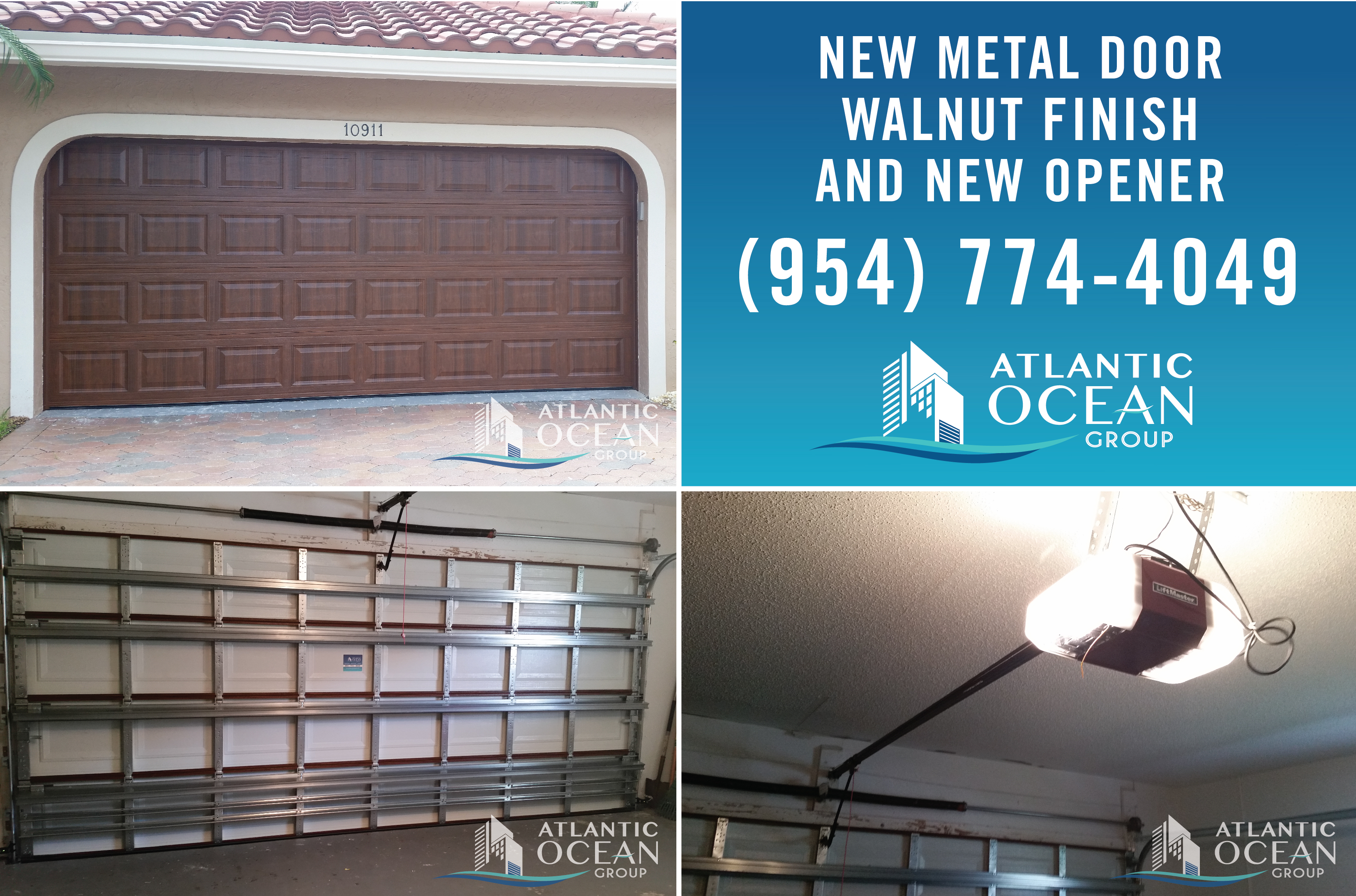 Atlantic Ocean Garage Doors logo