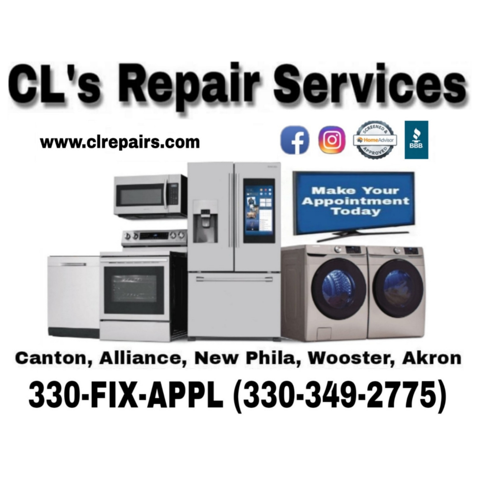 CL's Repair Services logo