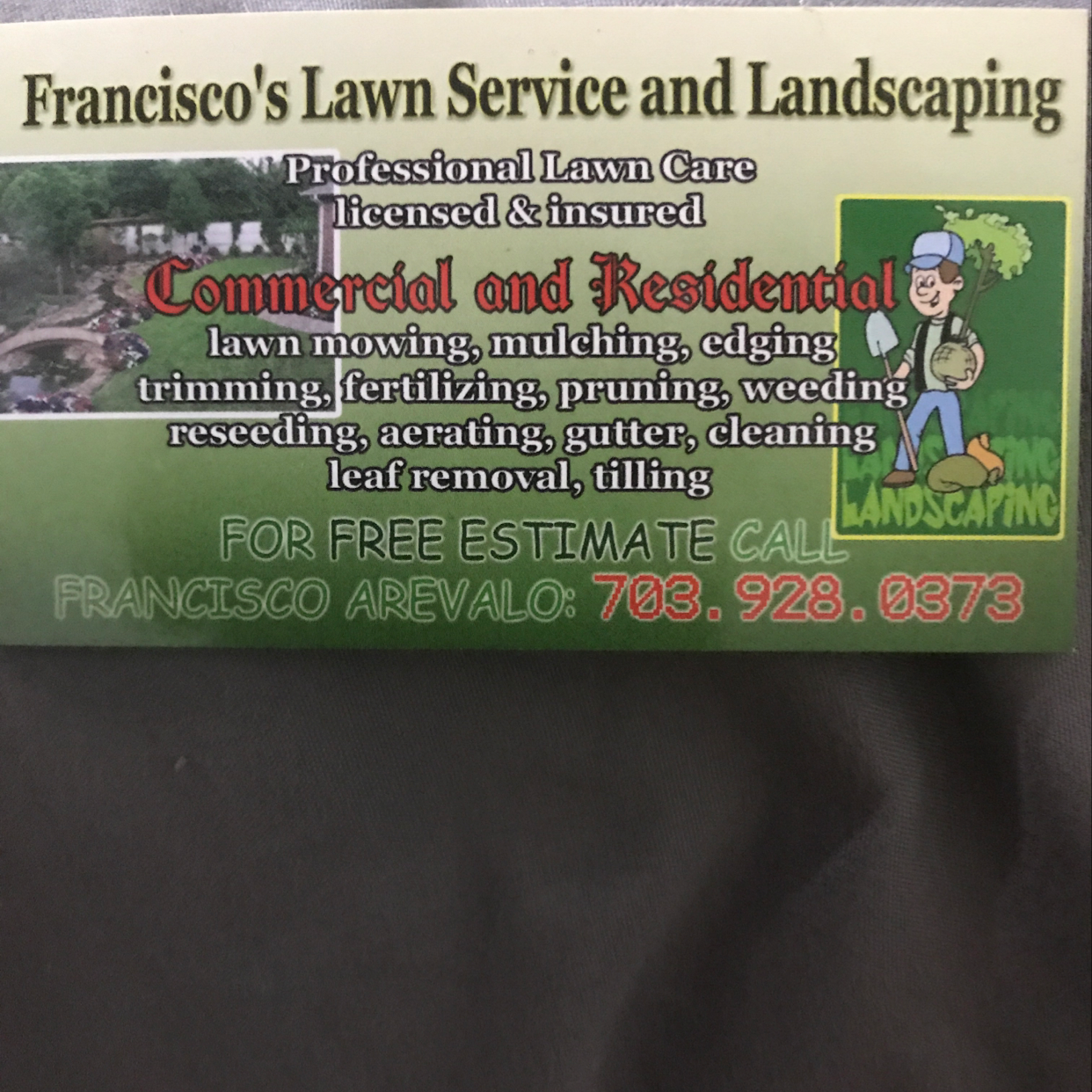 Avatar for Francisco Lawn Service and Landscaping
