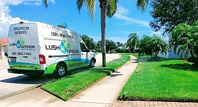 Lush N' Green logo