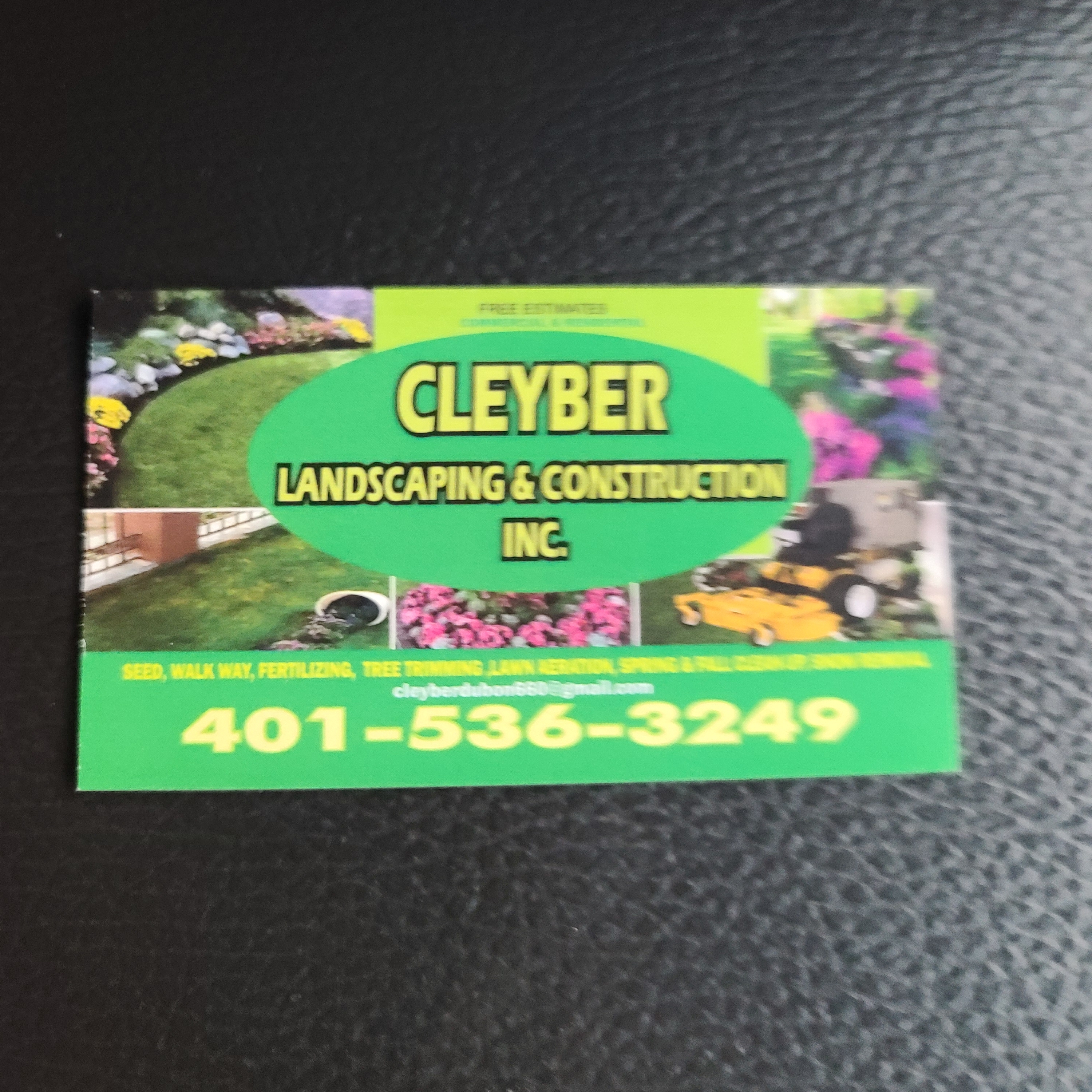 Logo for Cleyber Landscaping