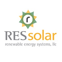RES solar logo