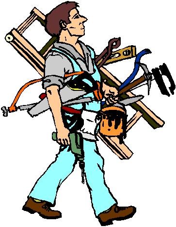 Logo for aaron eversole handyman
