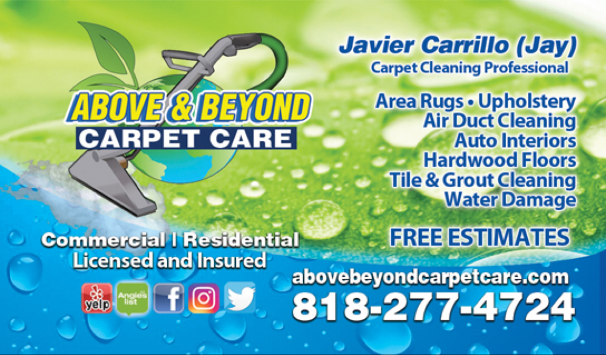 Above & Beyond Carpet Care logo