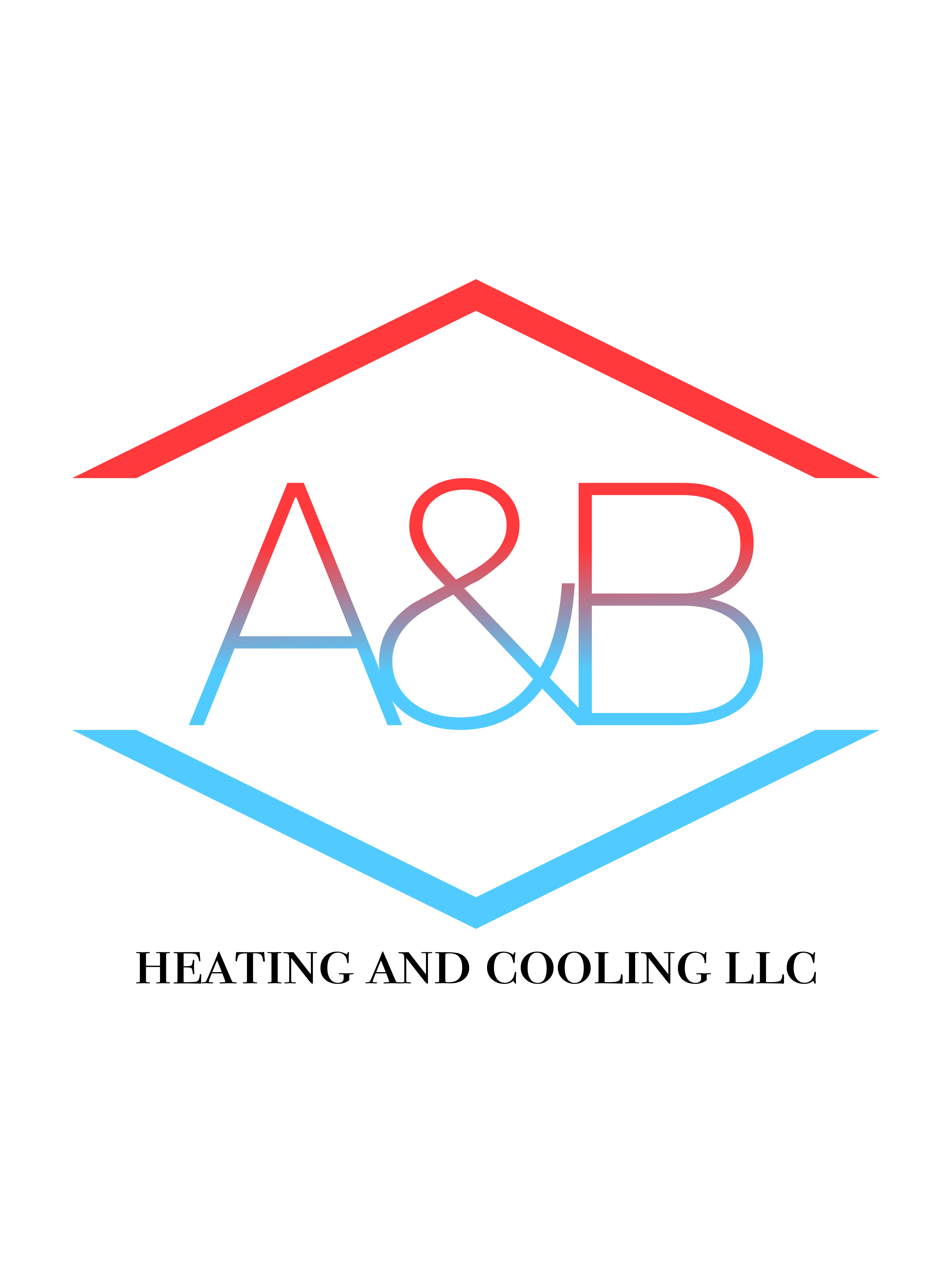A&B Heating and Cooling logo