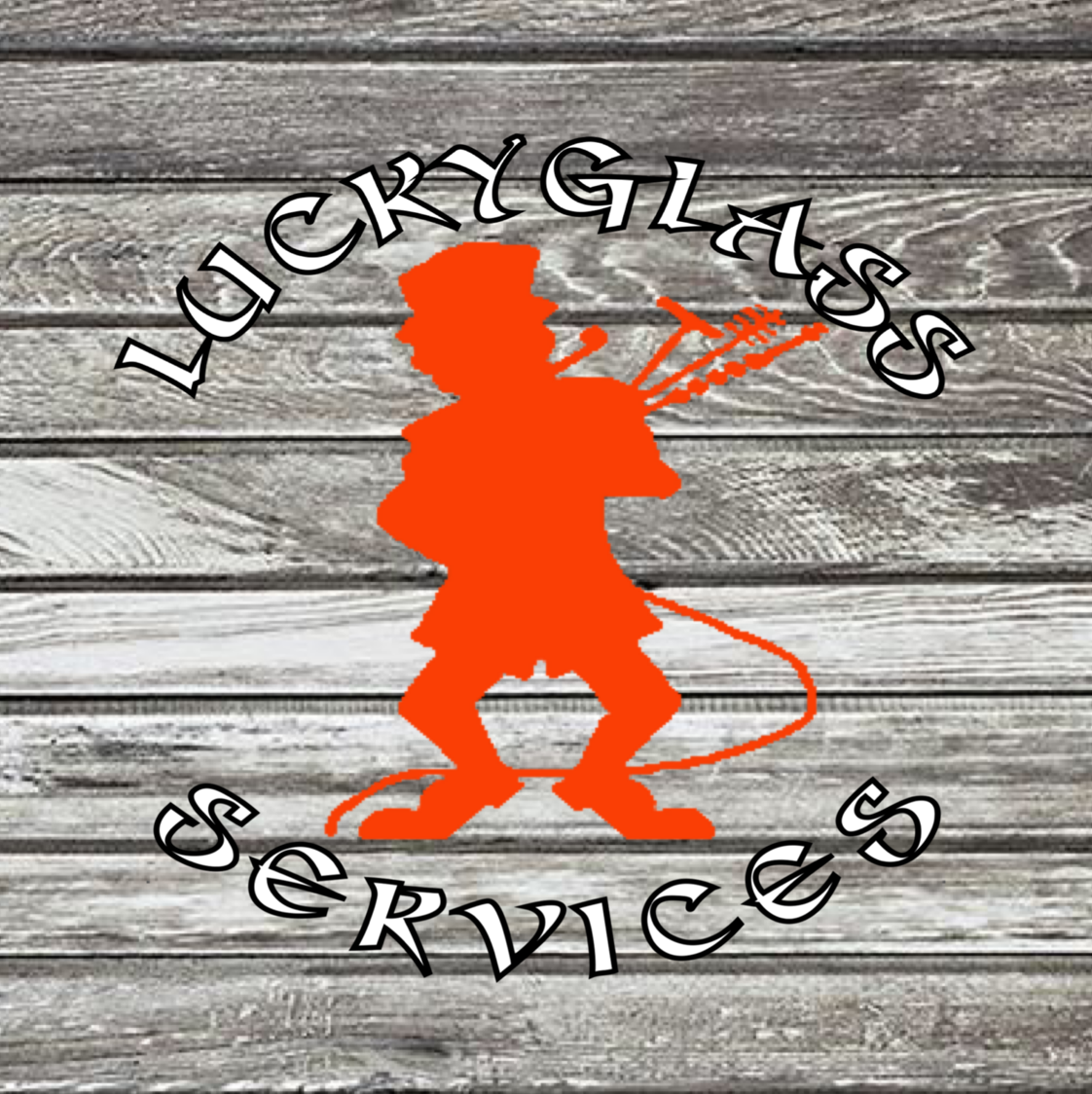 Logo for Lucky Glass services