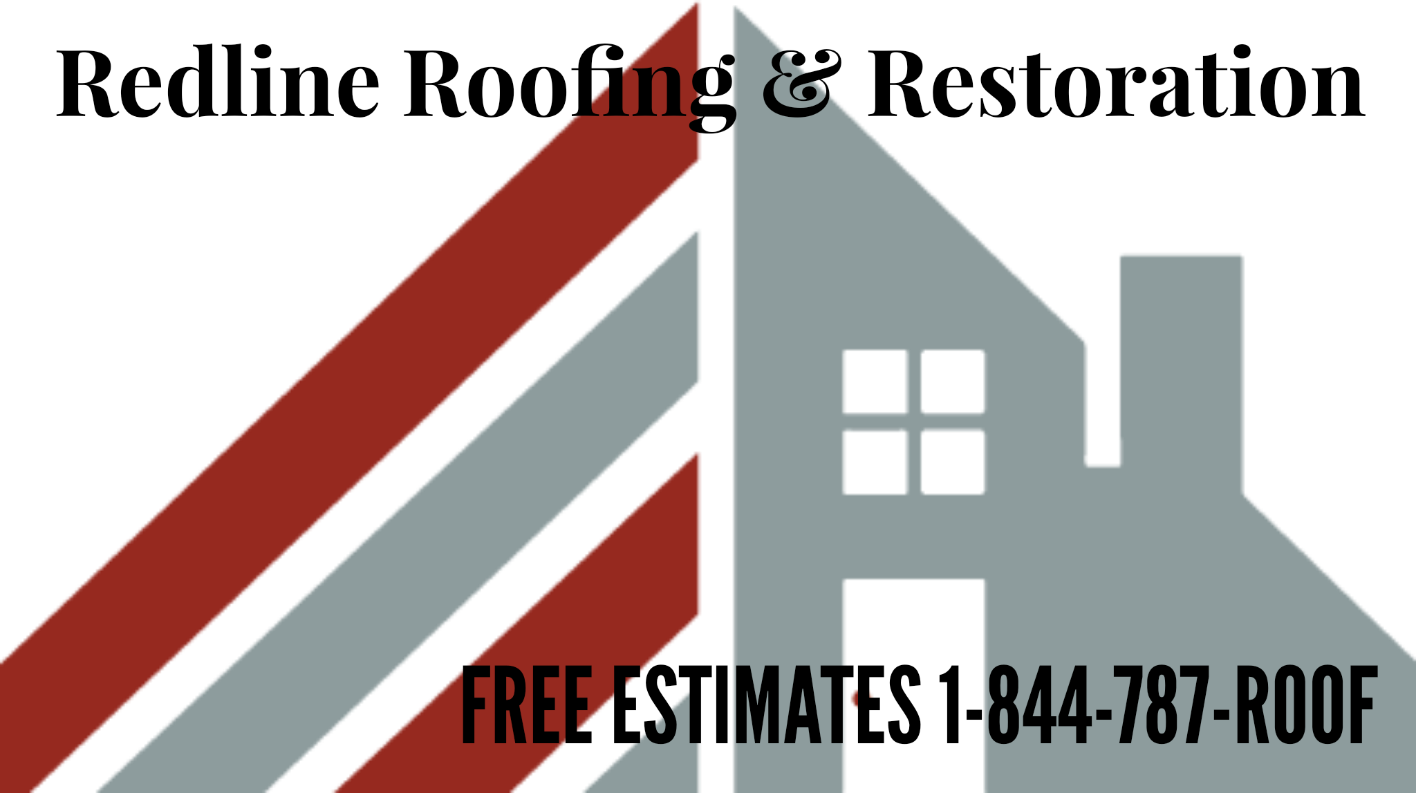 Redline Roofing and Restoration logo