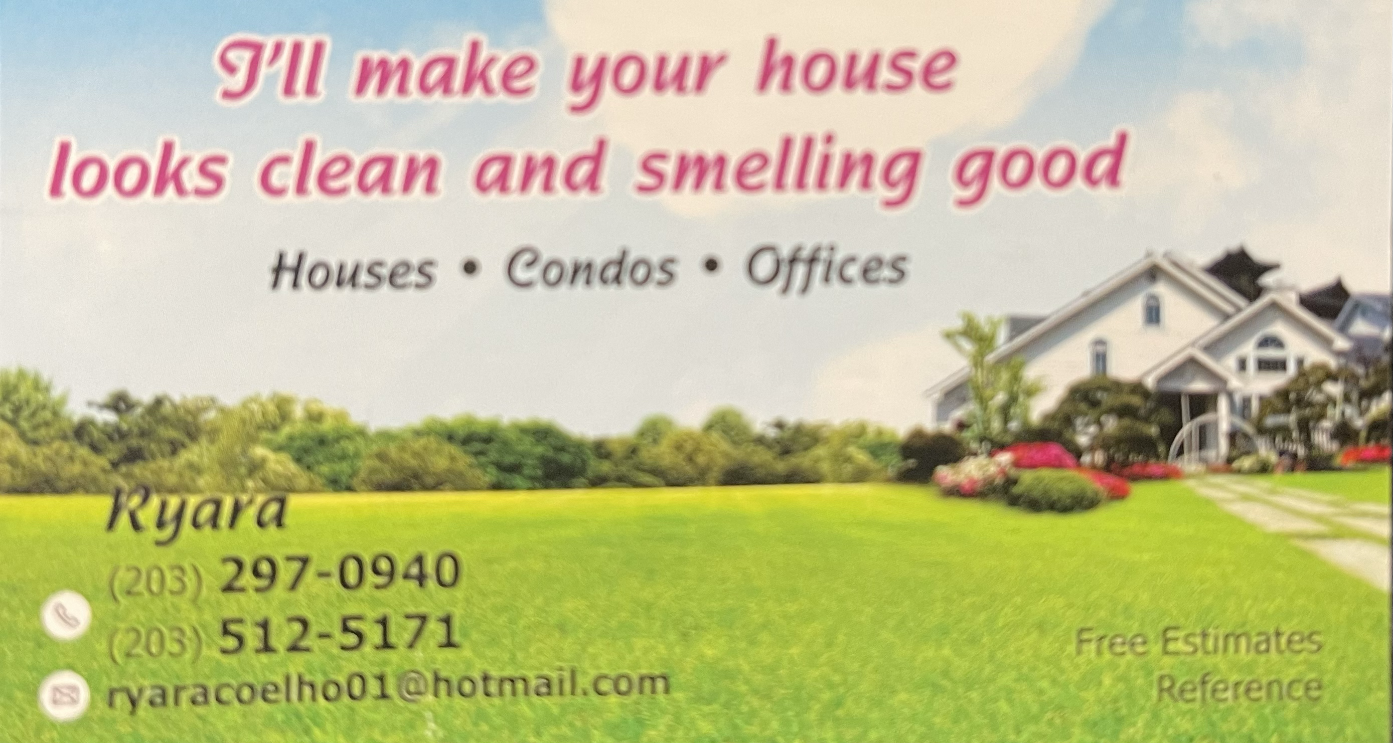 Logo for Ryara House Cleaning Services