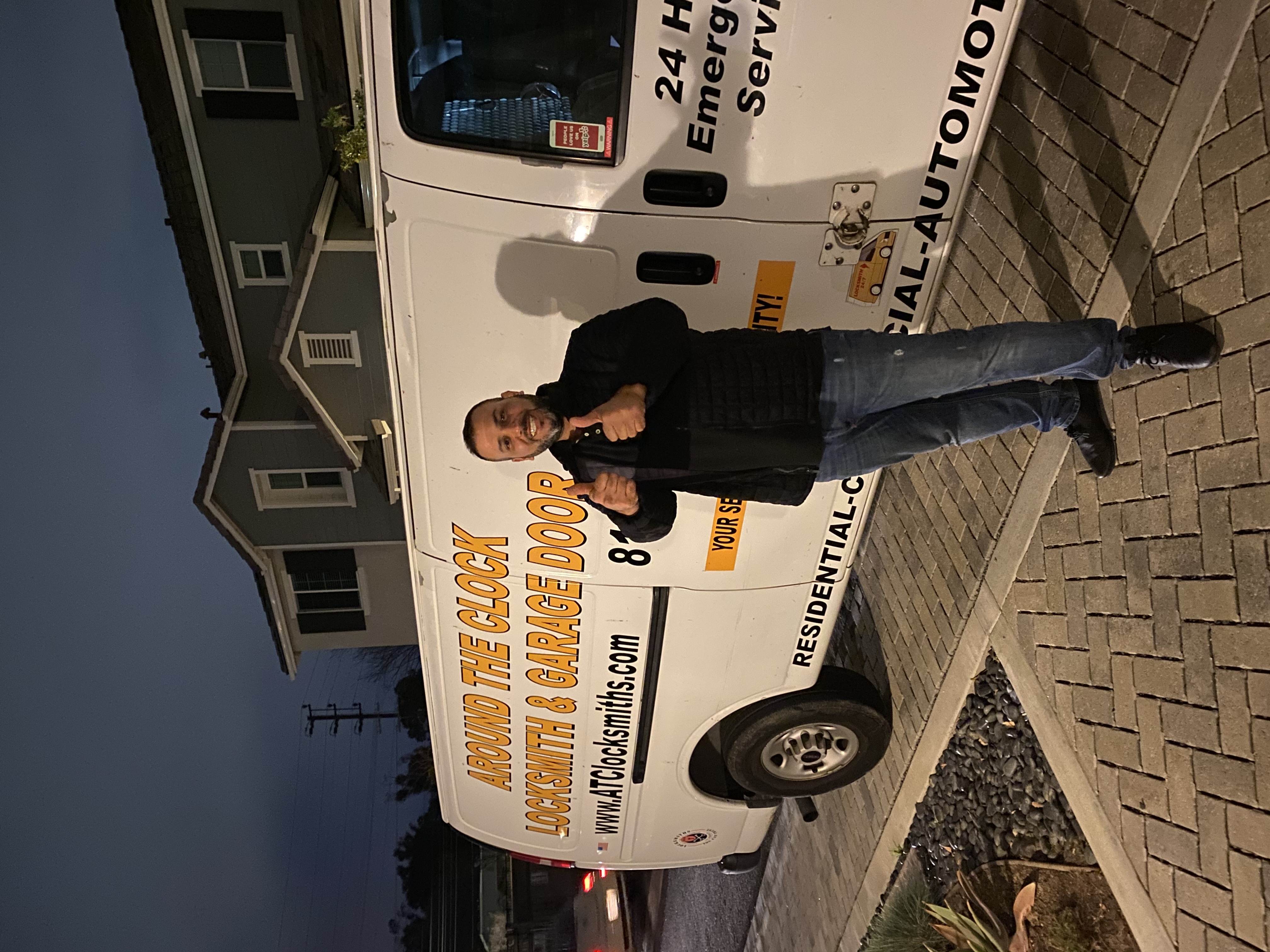 Around the Clock Locksmith & Garage Door Services logo