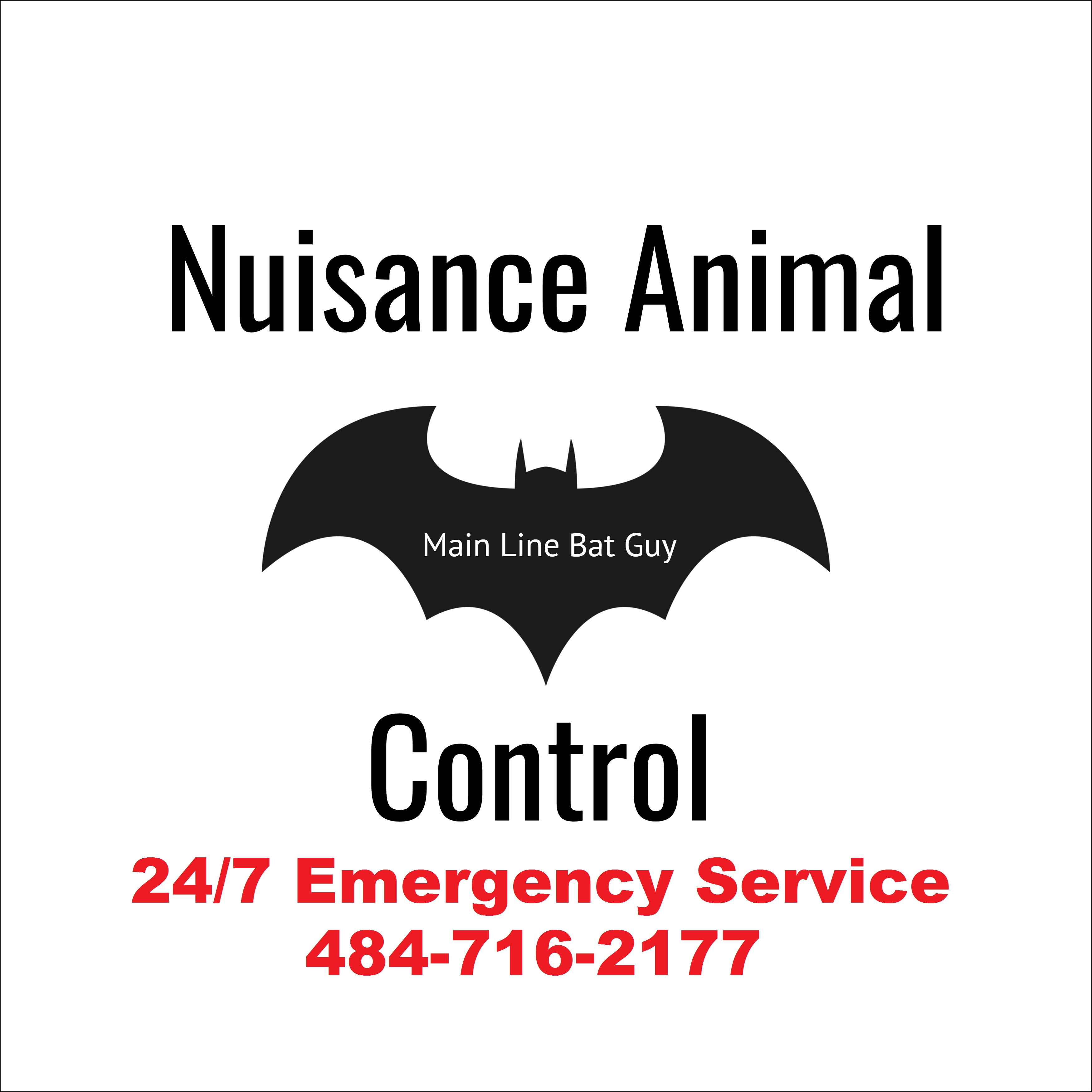 Main Line Bat Guy logo