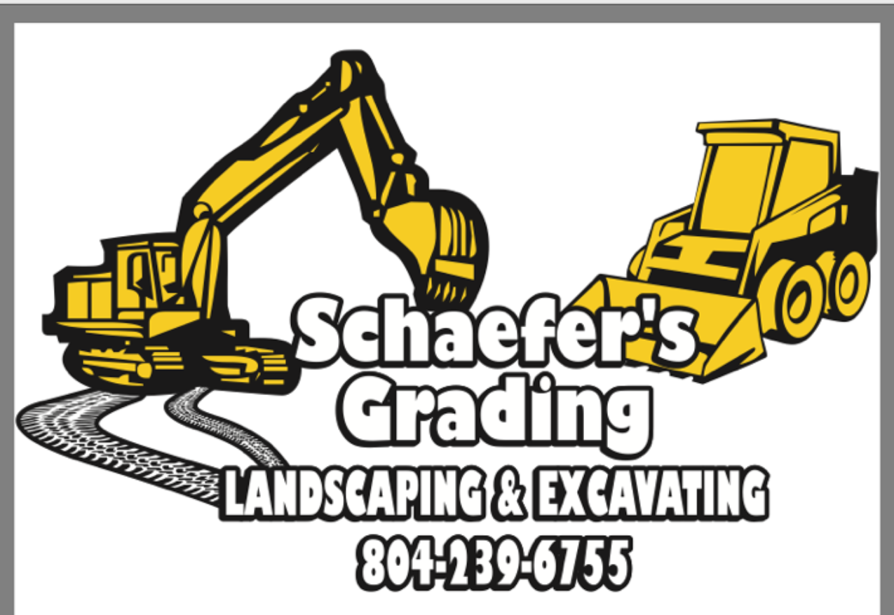 Schaefer's Grading Landscaping and Excavating logo