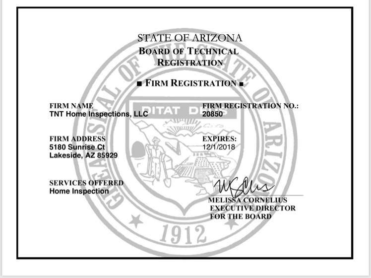 Logo for TnT Home Inspections