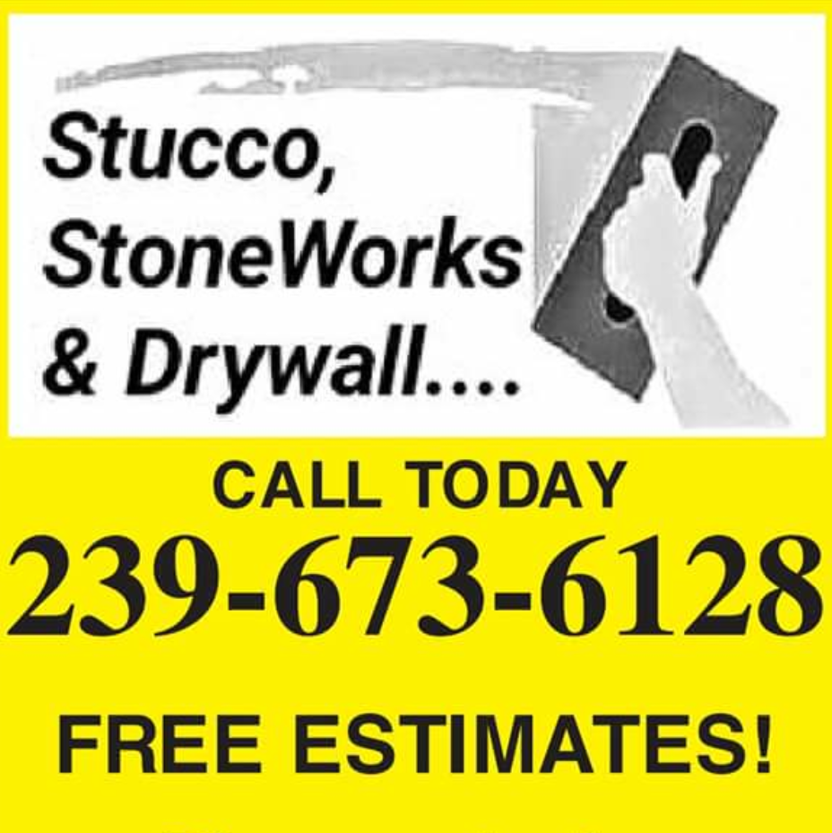 Stucco, StoneWorks and Drywall logo