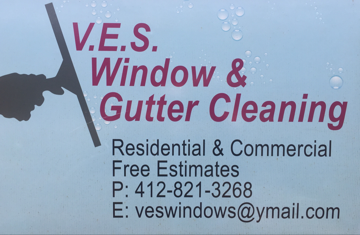 VES Window and Gutter Cleaning logo