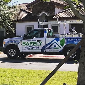 Safely Soft Wash logo