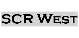 SCR West logo