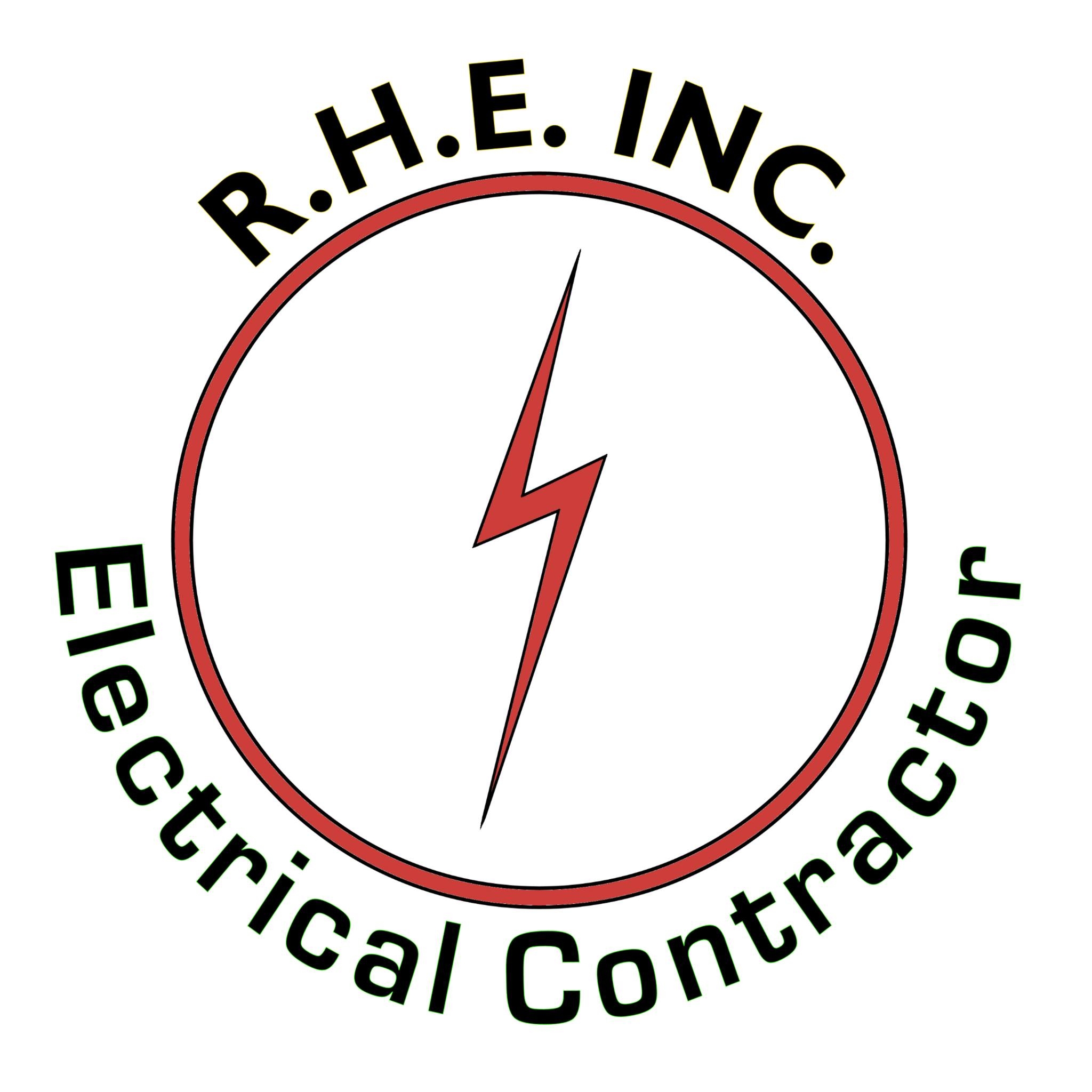 R.H.E. Inc. Electrical Contractor EC13010719 logo