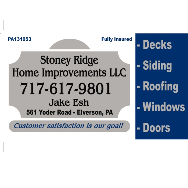Stoney Ridge Home Improvements LLC logo