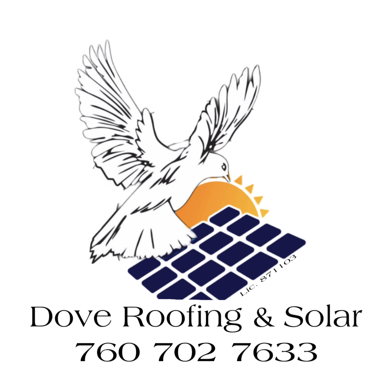 Dove Roofing and Solar logo