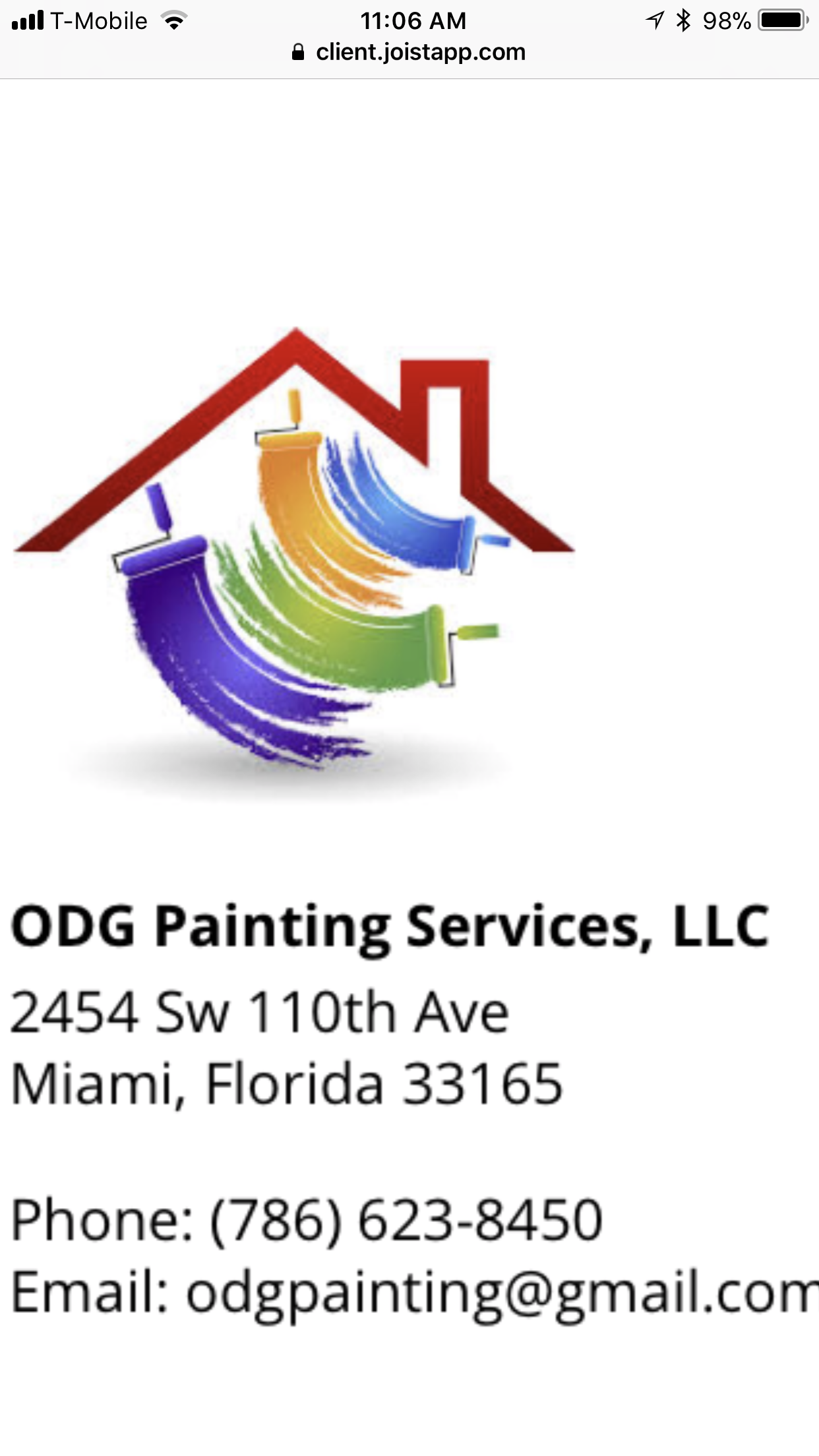 ODG Painting Services, LLC logo