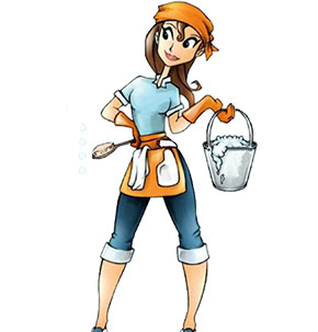 Logo for Platinum Angels Cleaning Services
