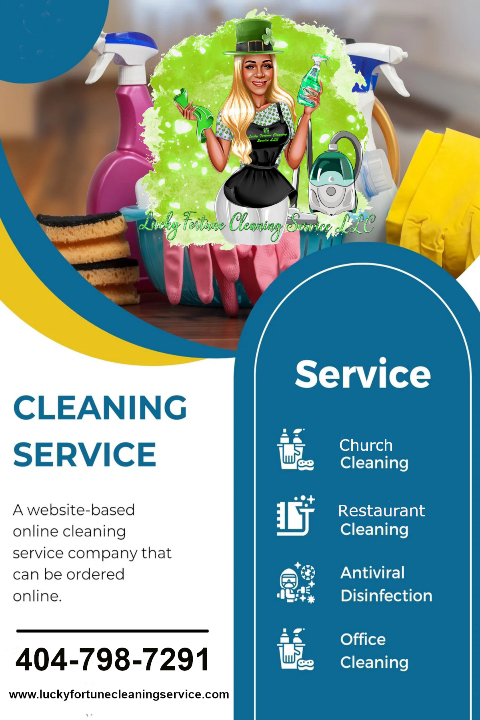 Logo for Lucky Fortune Cleaning Service llc
