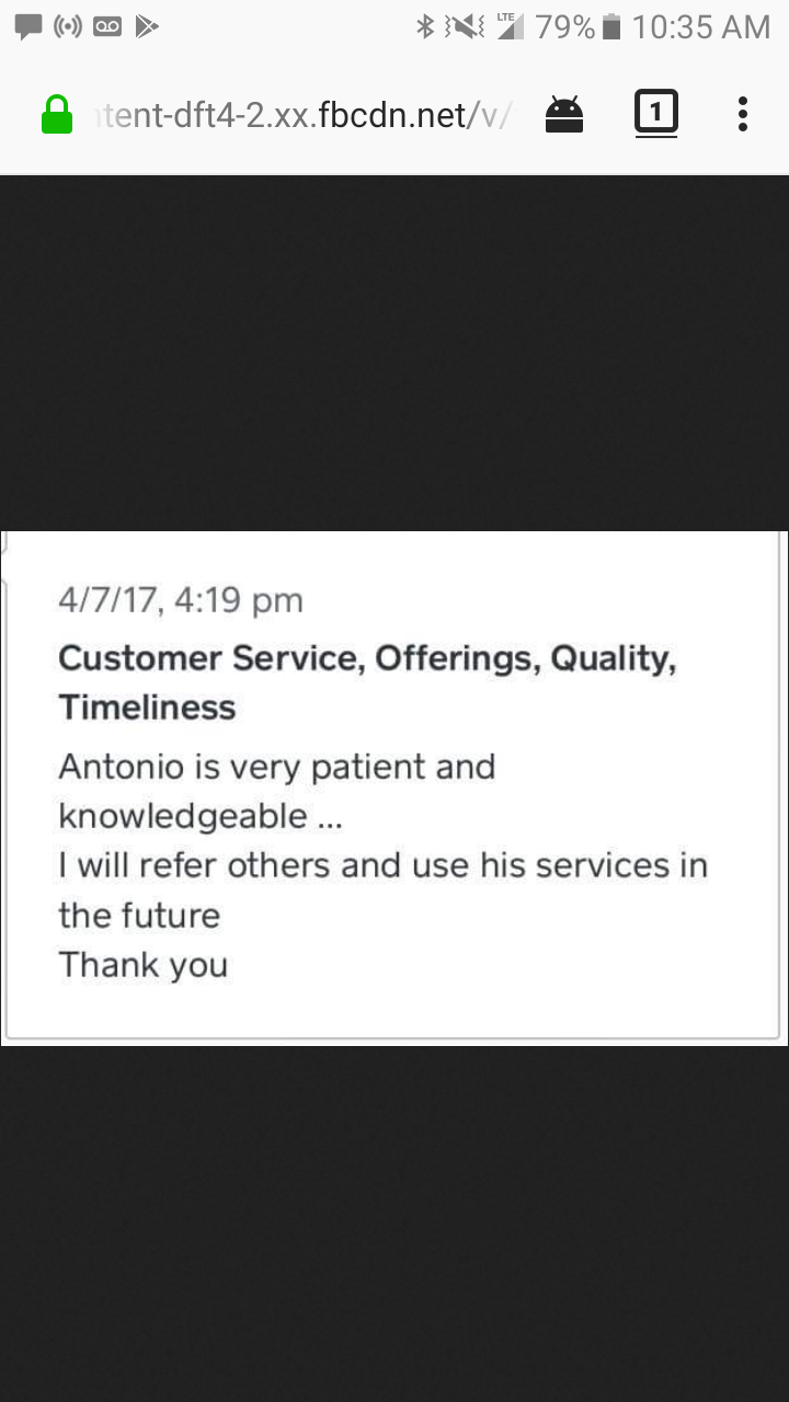 Antonio's mechanic/Handyman service logo