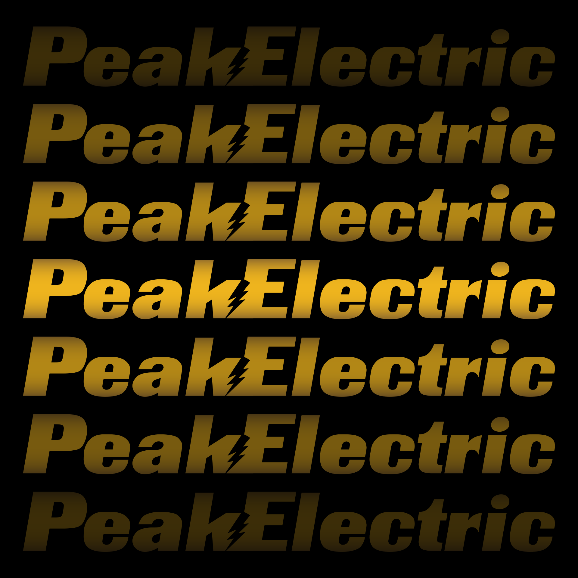 Logo for Peak Electric