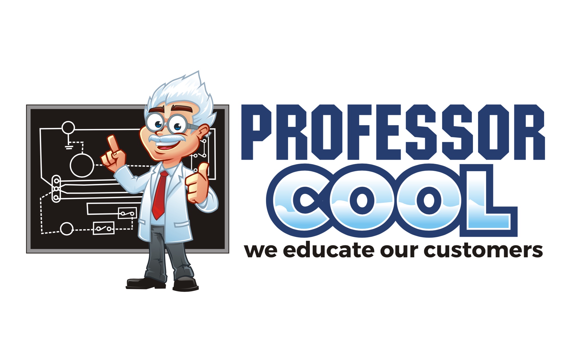 Professor cool logo