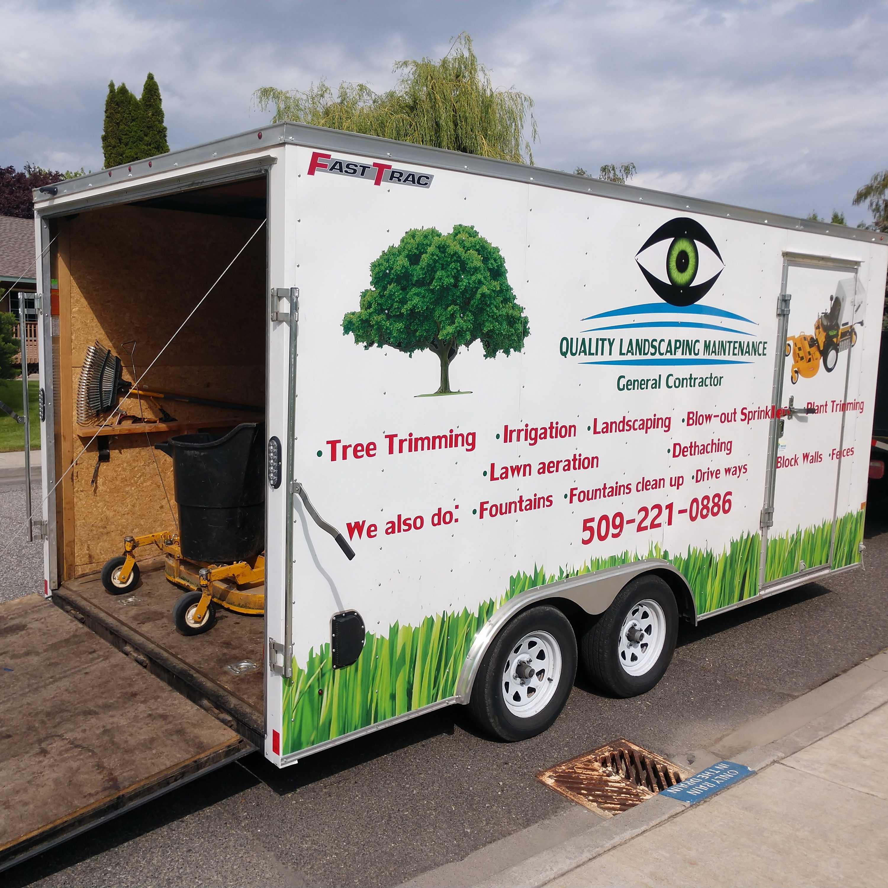 Quality Landscaping Maintenance logo