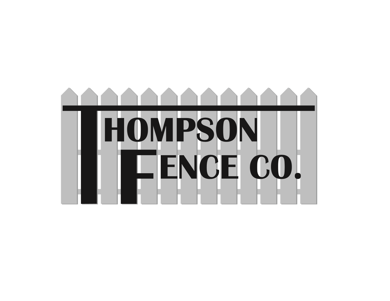 Logo for Thompson Fence Co.