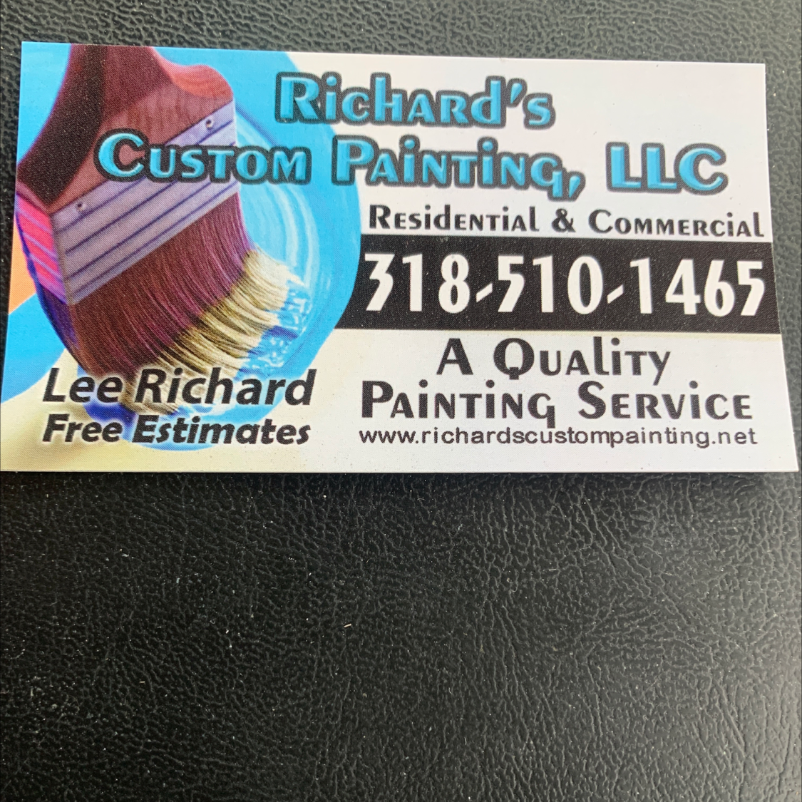Richard's Custom Painting logo